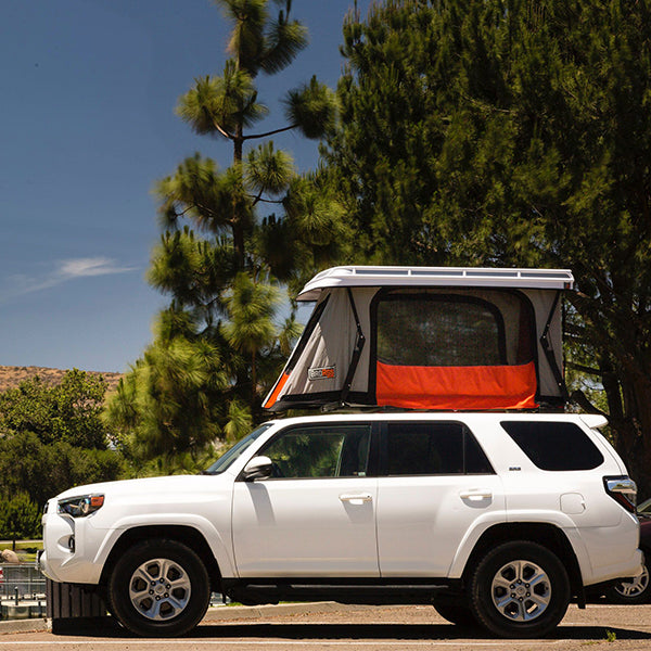 White 4Runner Convoy Tent side view