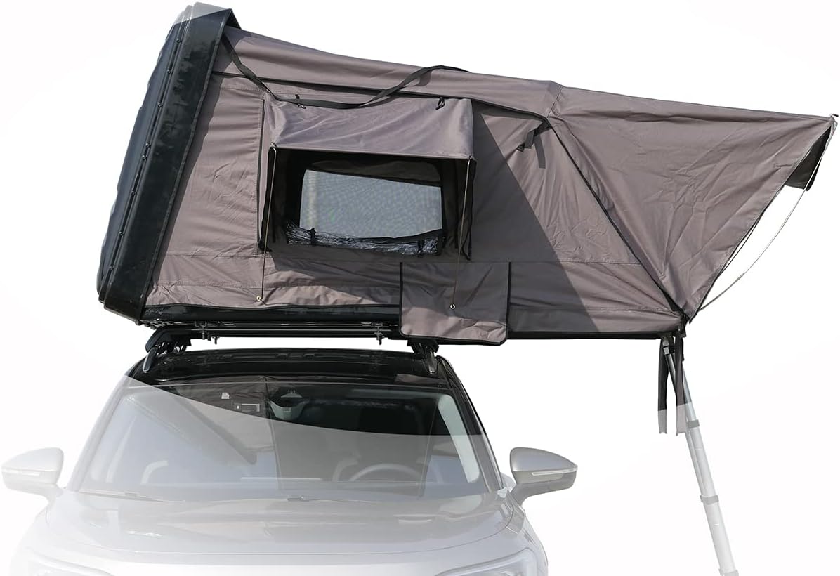 autocamp roof tent CAMPOINT Hard Shell Roof Tent Large, Gray – Overlanding Oasis