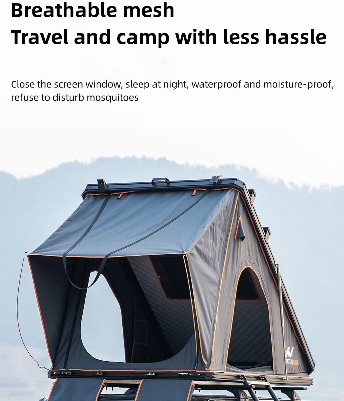 bama car roof top tent NATURNEST Hard Shell Rooftop Tent Large Size – Overlanding Oasis