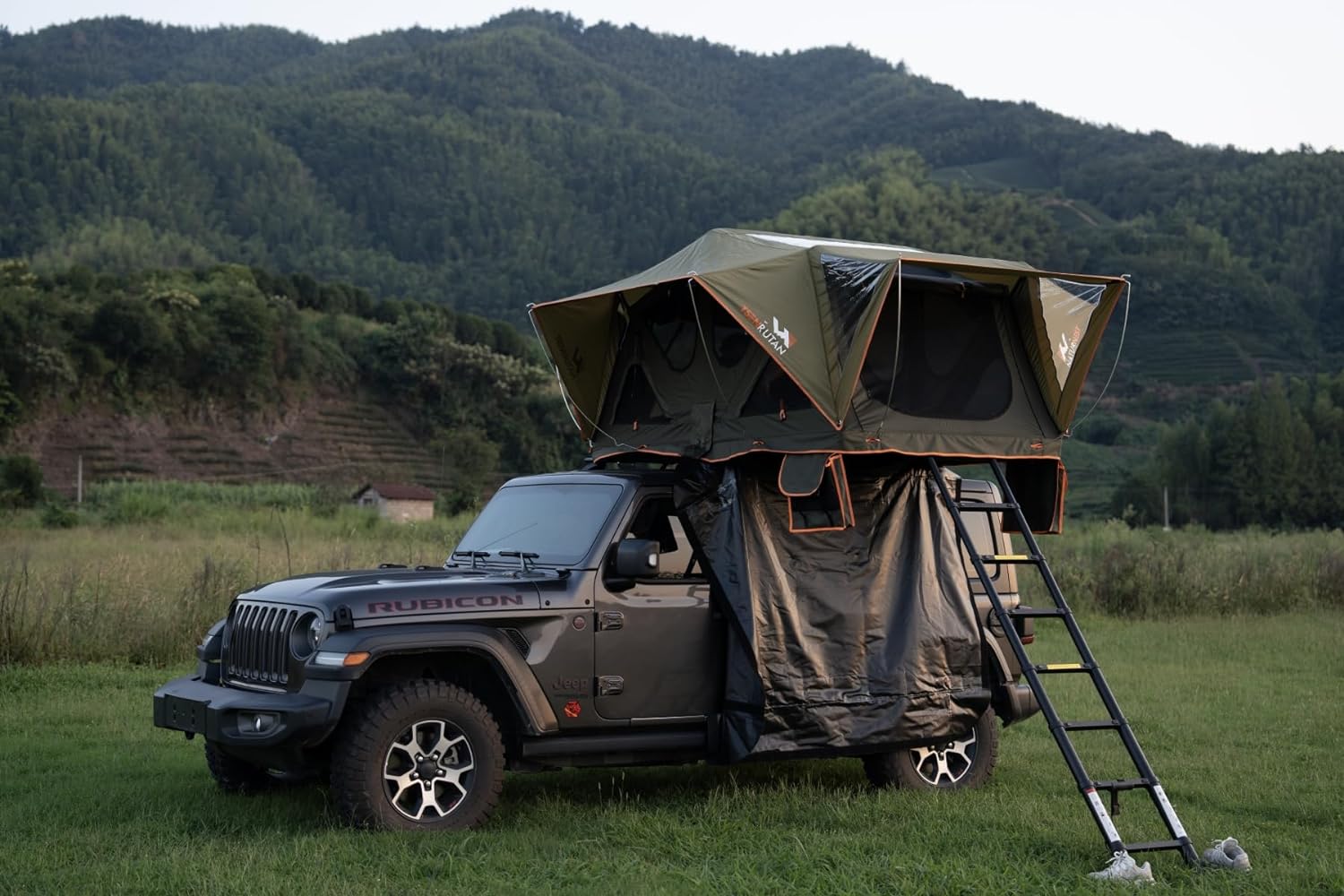 wrangler roof tent Naturnest Soft Shell Rooftop Tent Clamshell Style – Overlanding Oasis