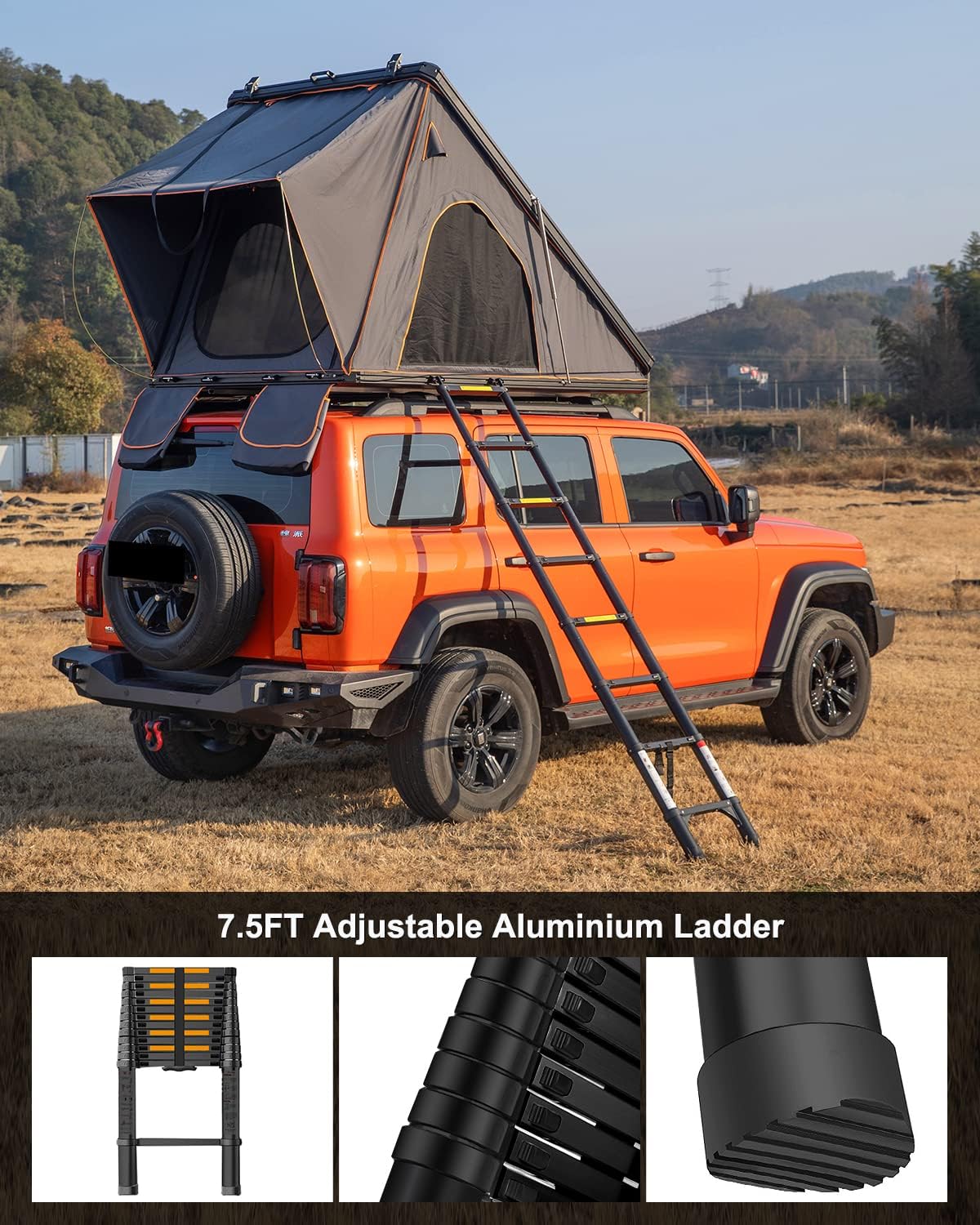 bamacar naturnest rooftop tent NATURNEST Hard Shell Rooftop Tent Large Size – Overlanding Oasis