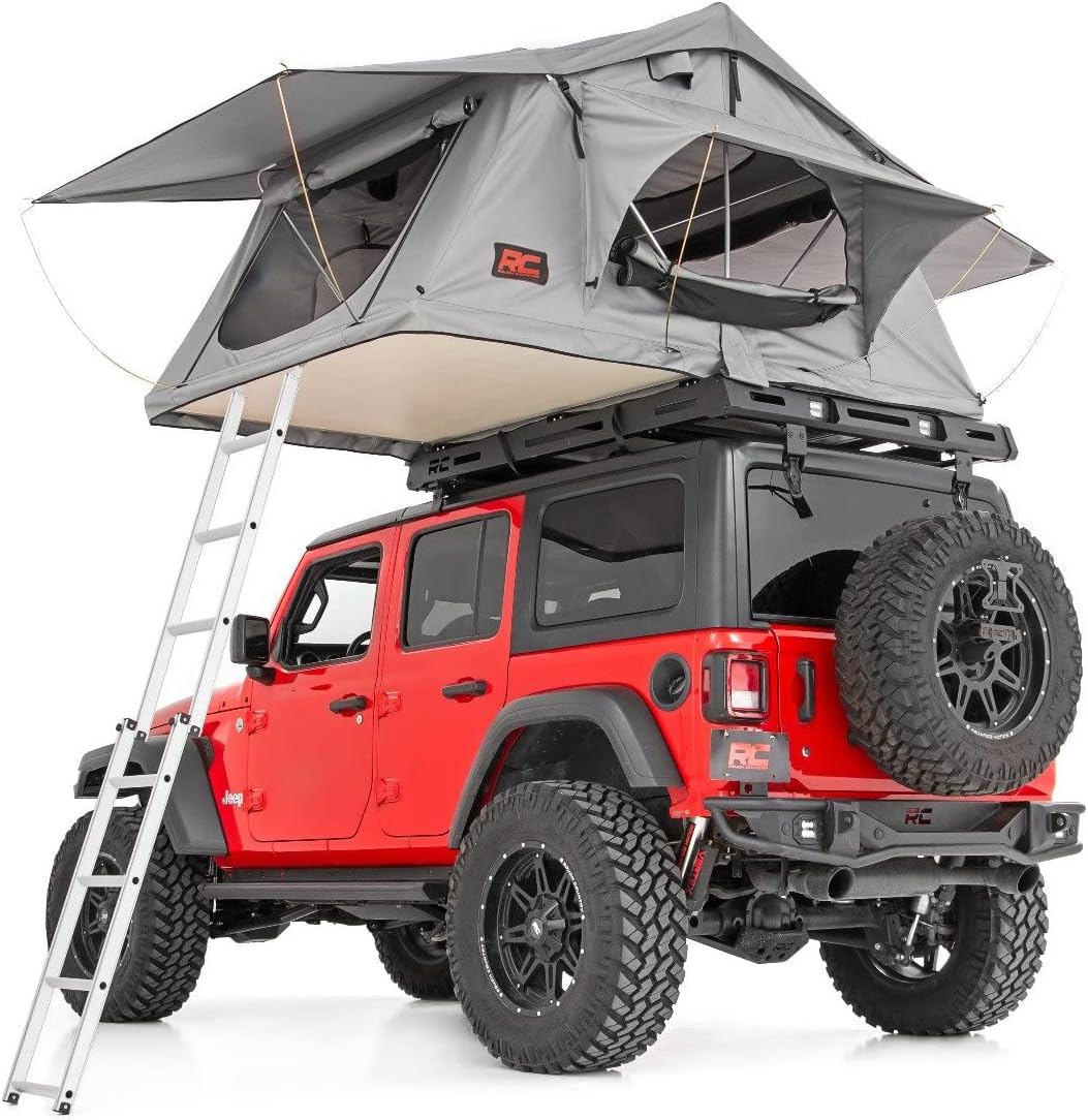 Rough Country Soft Shell Fold Out Roof Top Tent – Overlanding Oasis