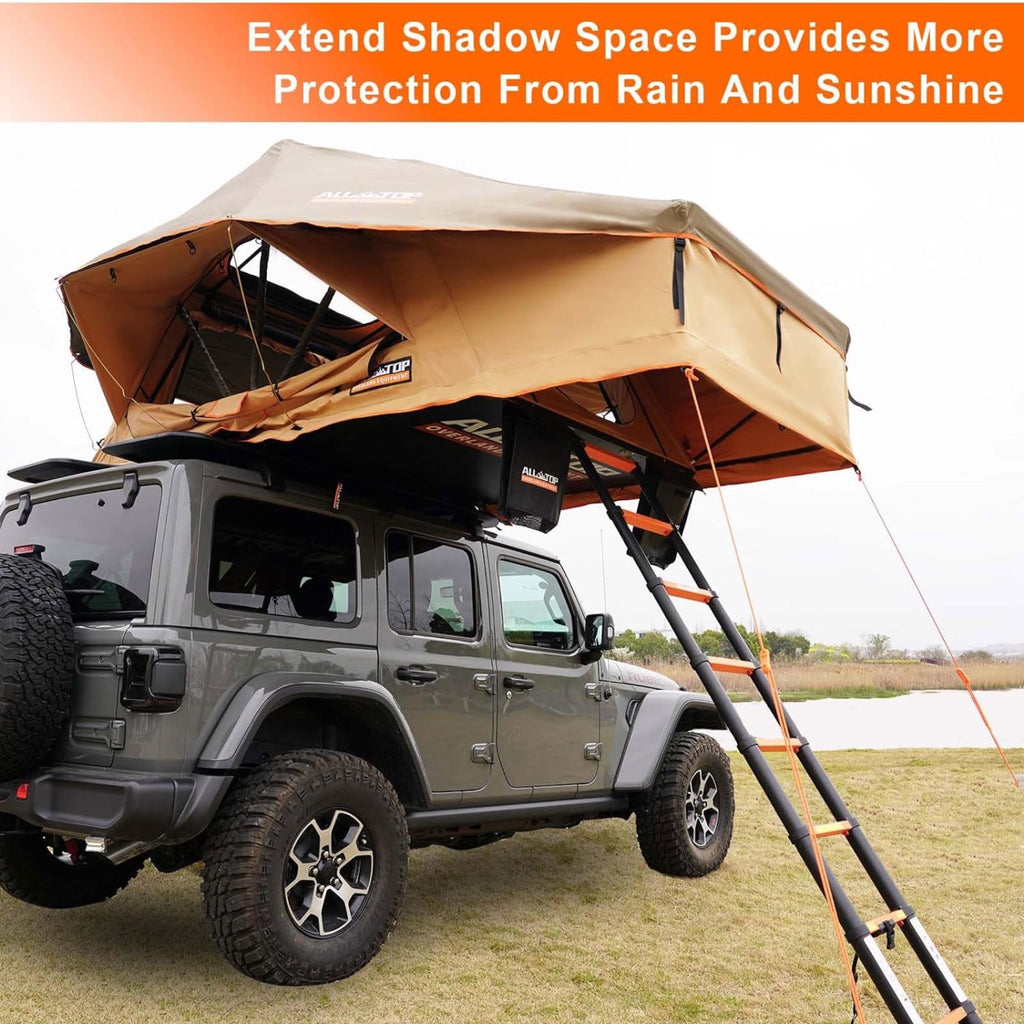 ALL-TOP Soft Shell Rooftop Tent Underneath View