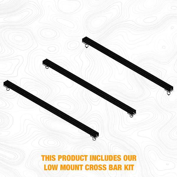 Land Rover LR3 and LR4 Low Mount Cross Bar Kit