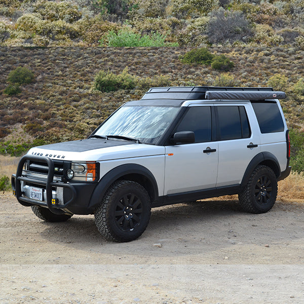 Land Rover with Convoy Tent Closed